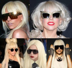 De vildeste solbriller Lady Gaga