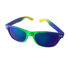 Farverige solbriller i neonfarver med  - Design nr. 3203