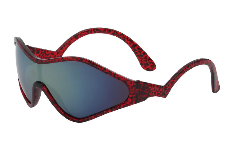 Ski solbrille i vilde retro farver - Design nr. 3420