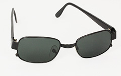 Metal solbrille i sort