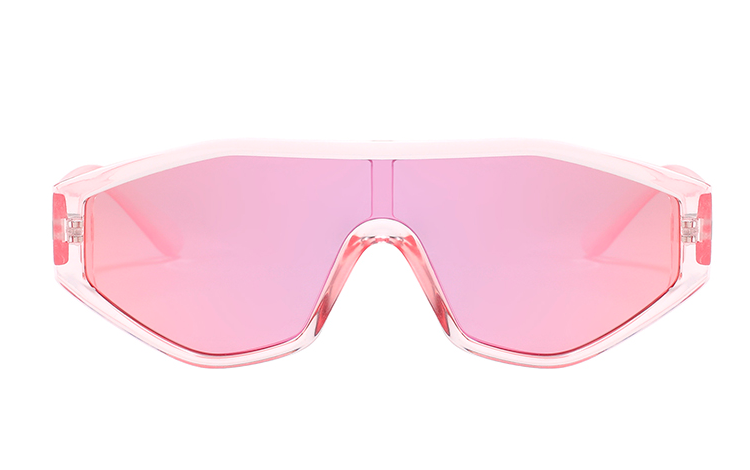 RÃ¥ kantet solbrille i kraftigt design - accessories.dk - billede 2