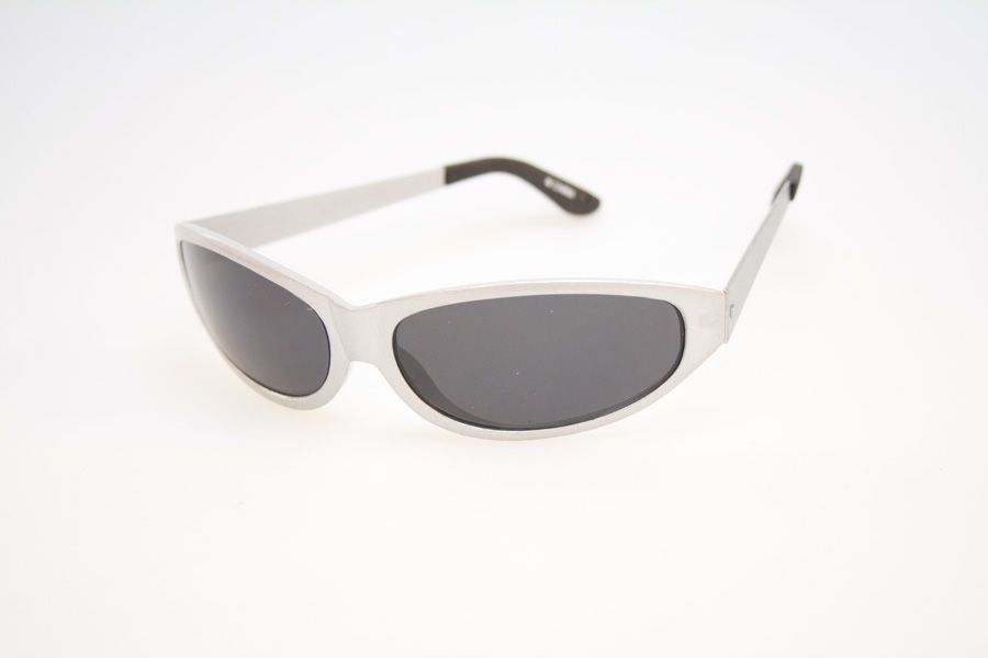Sølvfarvet solbrille til mænd