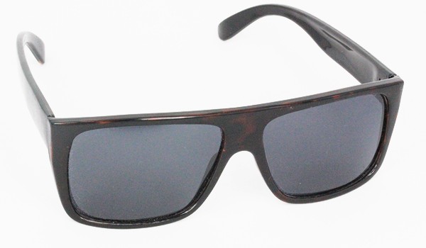 Mørk brun polaroid solbrille - accessories.dk - billede 2