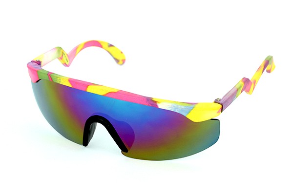 Indflydelsesrig sensor Rafflesia Arnoldi Ski / racer solbriller i multifarvet design (12-15 år)