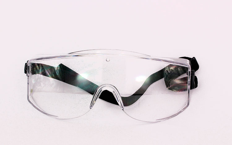Gennemsigtig kæmpe beskyttelsesbrille