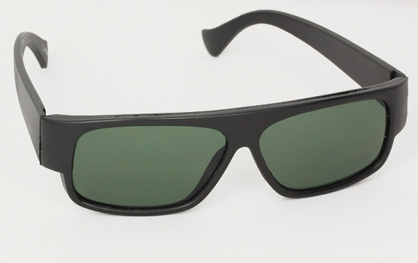 Sort og rÃ¥ brÃ¸nesolbrille ( 1-3 Ã¥r )
