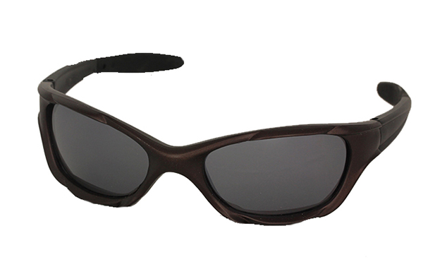 Solbriller til mænd i mørkbrun 