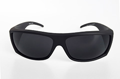 Mat sort maskulin solbrille til mænd - Design nr. 3207