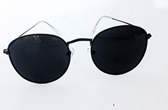 Rund sort solbrille i  - Design nr. 3215