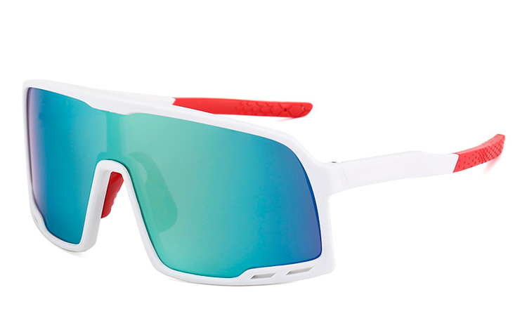 Oversize sportsbrille til Sport, Løb, Cykling eller bare fashion - Design nr. 4451