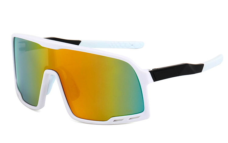 Oversize sportsbrille til Sport, Løb, Cykling eller bare fashion - Design nr. 4452