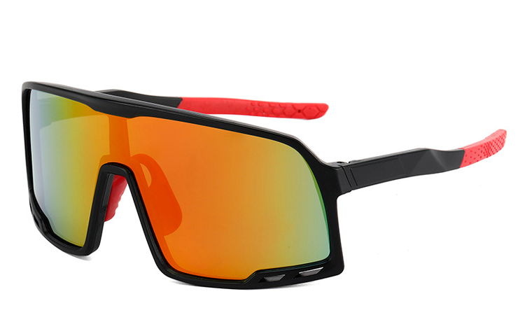 Oversize sportsbrille til Sport, Løb, Cykling eller bare fashion - Design nr. 4455