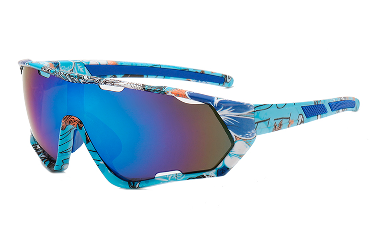 Sportbrille / hurtigbrille med ergonomiske detaljer - Design nr. 4507