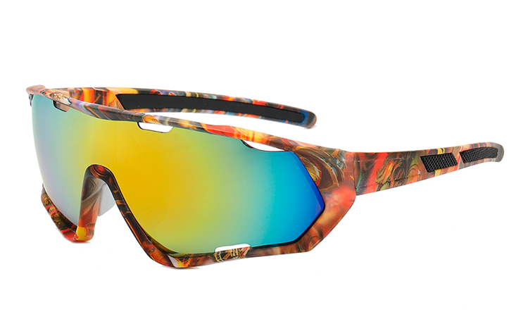 Sportbrille / hurtigbrille med ergonomiske detaljer - Design nr. 4508