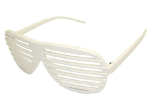 Hvid shutter shades