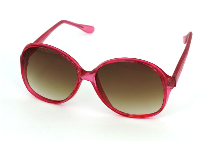 Solbriller til kvinder i oversize hippie model. Lyserød - Design nr. 586