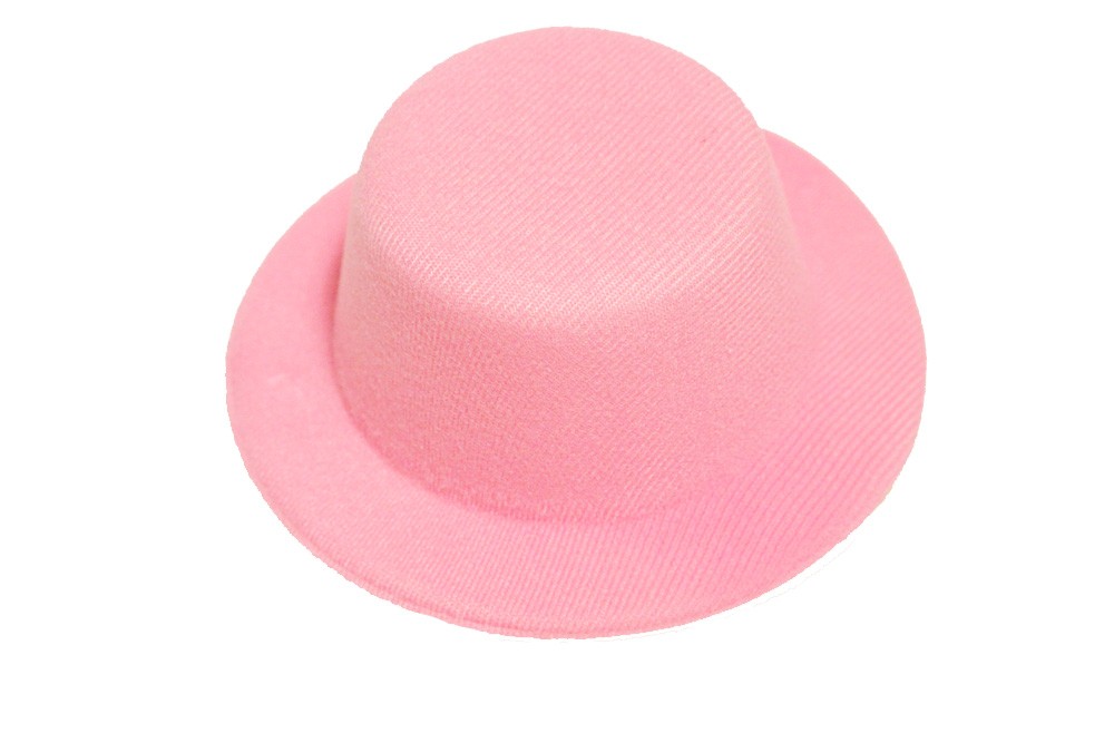 Miniature hat i enkelt design - Lyserød - Design nr. 808