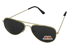 Polaroid solbrille i aviator design.  - Design nr. 1157