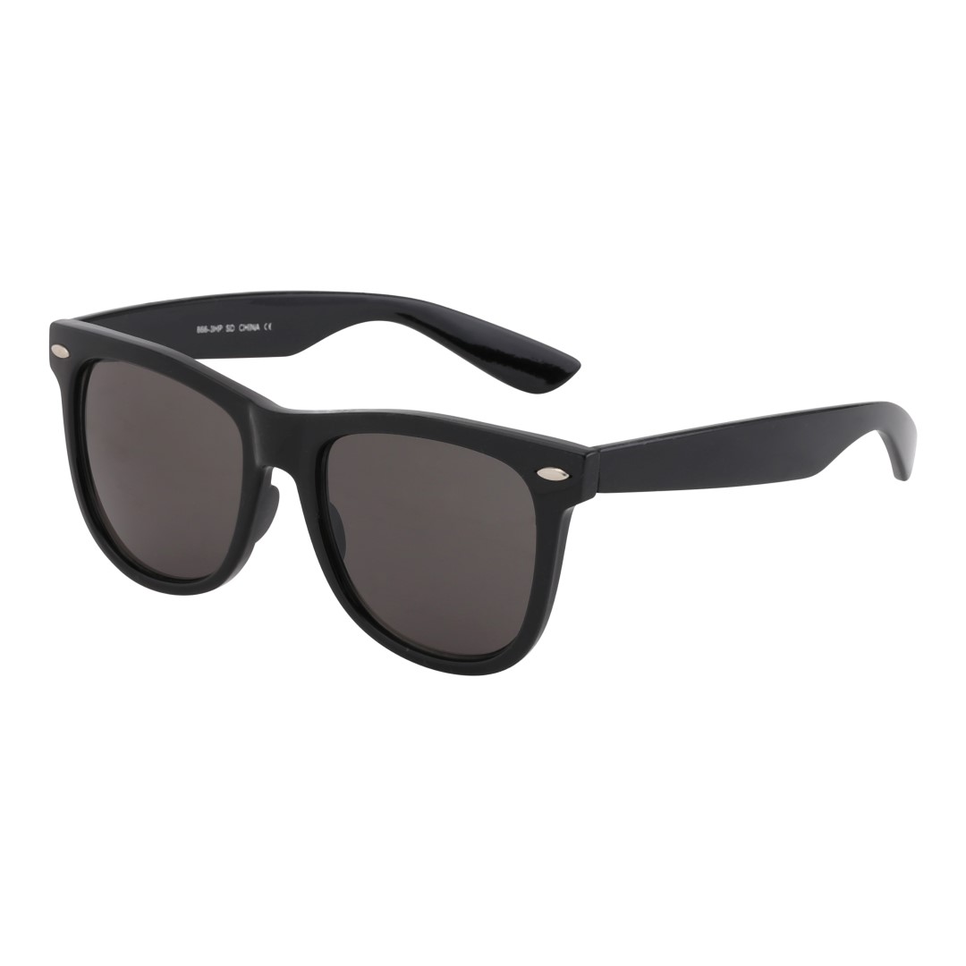 Sorte Wayfarer solbriller m. sort stel - Design nr. 270