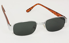 Solbrille til mænd i sølvfarvet - Design nr. 3005