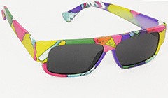 Multifarvet bÃ¸rne solbrille ( 1-3 Ã¥r ) - Design nr. 3033