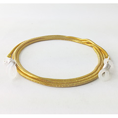 Brillekæde i guldfarvet kæde - Design nr. 3158
