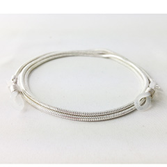 Brillekæde i sølvfarvet kæde - Design nr. 3159