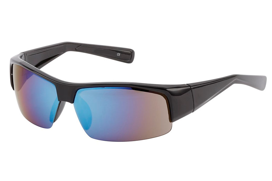 Stor maskulin solbrille i hurtigbrille / sports design. - Design nr. 3833