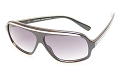 Sort aviator solbrille til mænd. - Design nr. 388