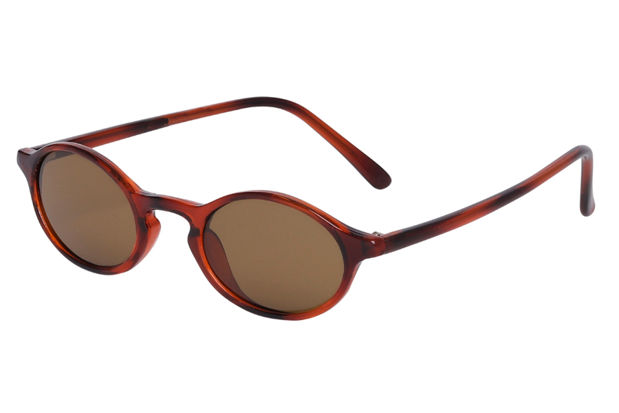 LILLE oval solbrille i moderigtigt let design - Design nr. s3999