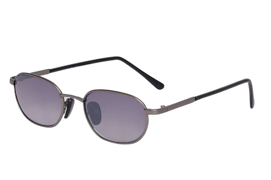 Firkantet solbrille med runde former i moderigtig design - Design nr. s4008