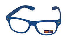 BØRNE wayfarer brille i tyrkis blå uden styrke - Design nr. 936