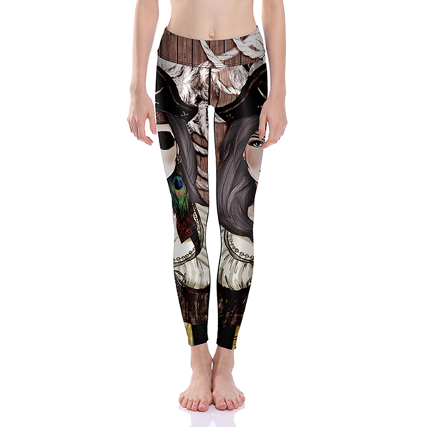 Smukke Yoga leggings - Design nr. y5